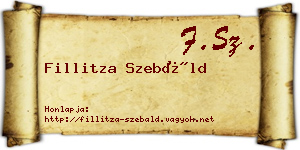 Fillitza Szebáld névjegykártya